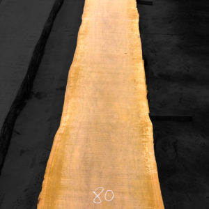 Tabla grande de madera maciza de Bilinga nº 17