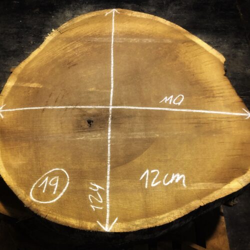 Iroko, rodaja nº 19