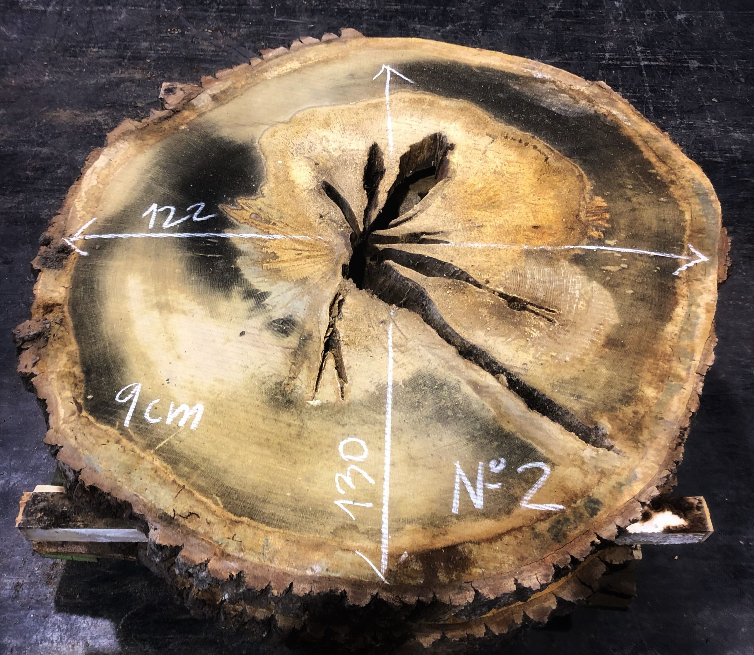 Roble, rodaja nº 02 - Valencia's Wood Luxury
